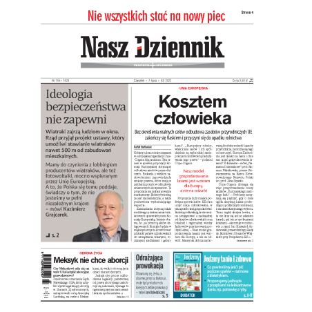 Nasz Dziennik z dnia 07.07.2022 wydanie PDF