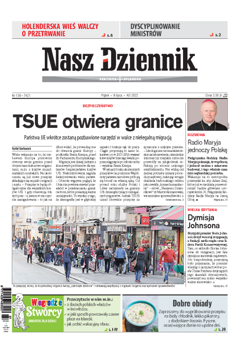 Nasz Dziennik z dnia 08.07.2022 wydanie PDF