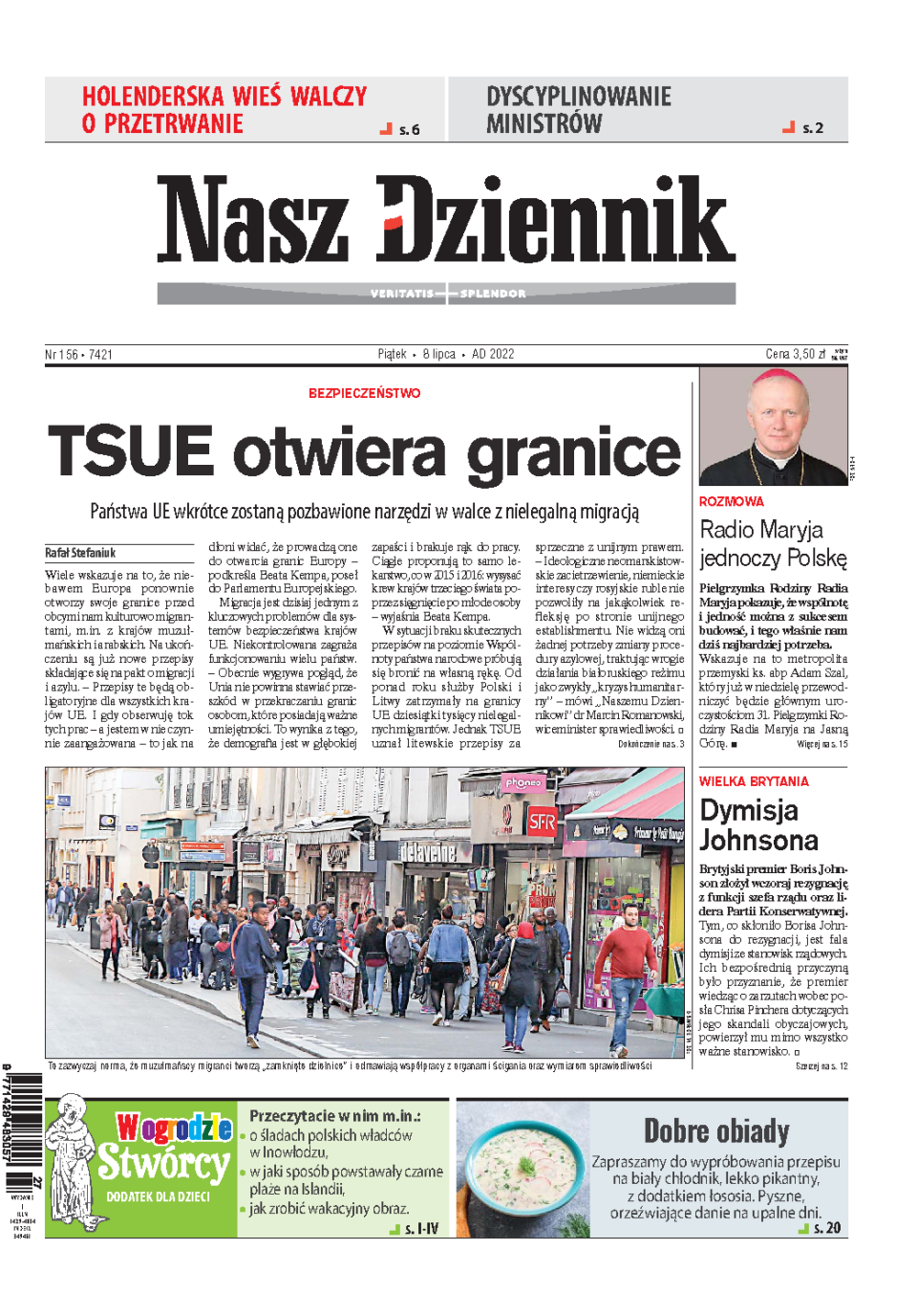 Nasz Dziennik z dnia 08.07.2022 wydanie PDF