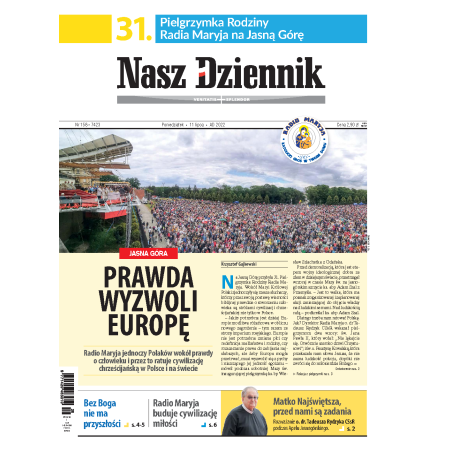 Nasz Dziennik z dnia 11.07.2022 wydanie PDF