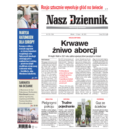Nasz Dziennik z dnia 12.07.2022 wydanie PDF