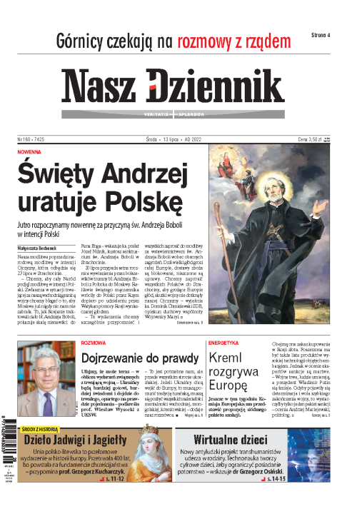 Nasz Dziennik z dnia 13.07.2022 wydanie PDF