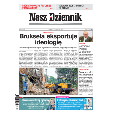 Nasz Dziennik z dnia 21.07.2022 wydanie PDF