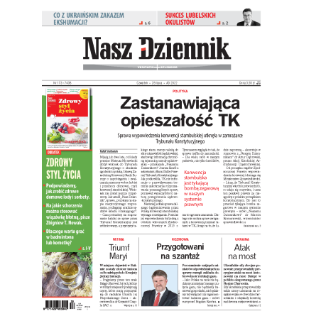 Nasz Dziennik z dnia 28.07.2022 wydanie PDF