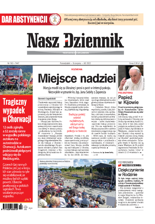 Nasz Dziennik z dnia 08.08.2022 wydanie PDF