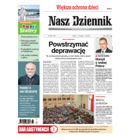 Nasz Dziennik z dnia 12.08.2022 wydanie PDF