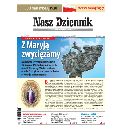 Nasz Dziennik z dnia 13.08.2022 wydanie PDF