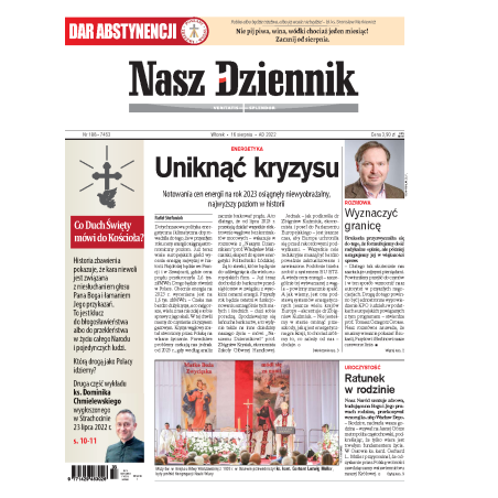 Nasz Dziennik z dnia 16.08.2022 wydanie PDF