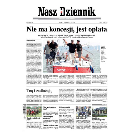 Nasz Dziennik z dnia 20.08.2013 wydanie PDF