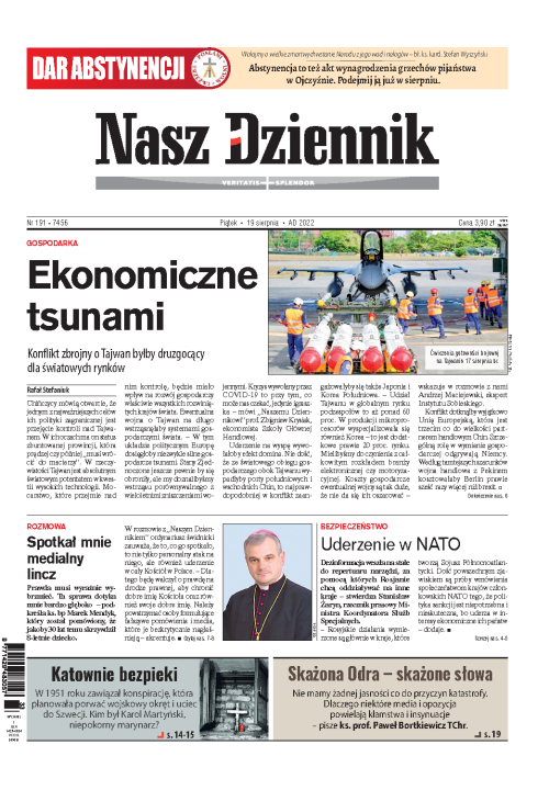 Nasz Dziennik z dnia 19.08.2022 wydanie PDF