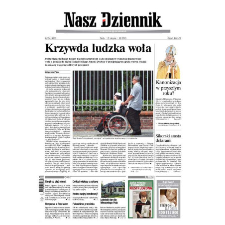 Nasz Dziennik z dnia 21.08.2013 wydanie PDF