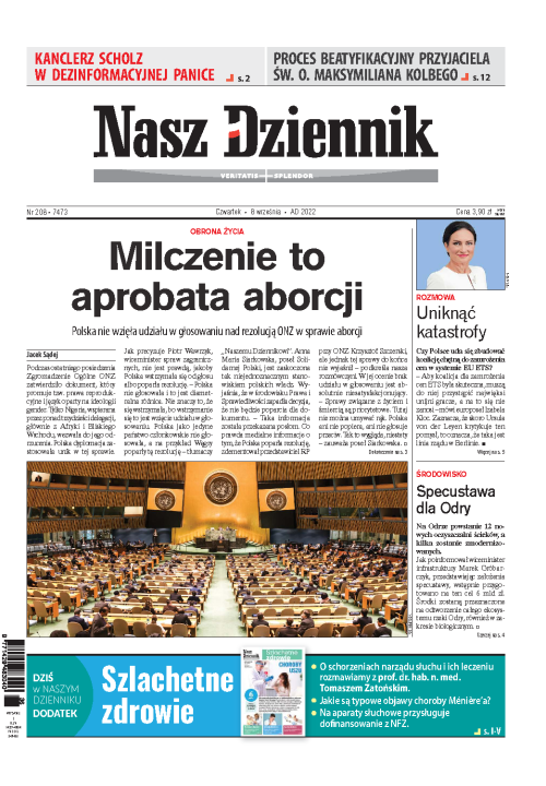 Nasz Dziennik z dnia 08.09.2022 wydanie PDF