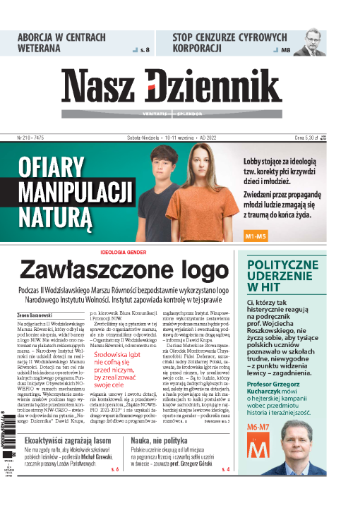 Nasz Dziennik z dnia 10.09.2022 wydanie PDF