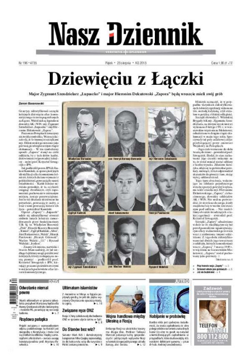 Nasz Dziennik z dnia 23.08.2013 wydanie PDF