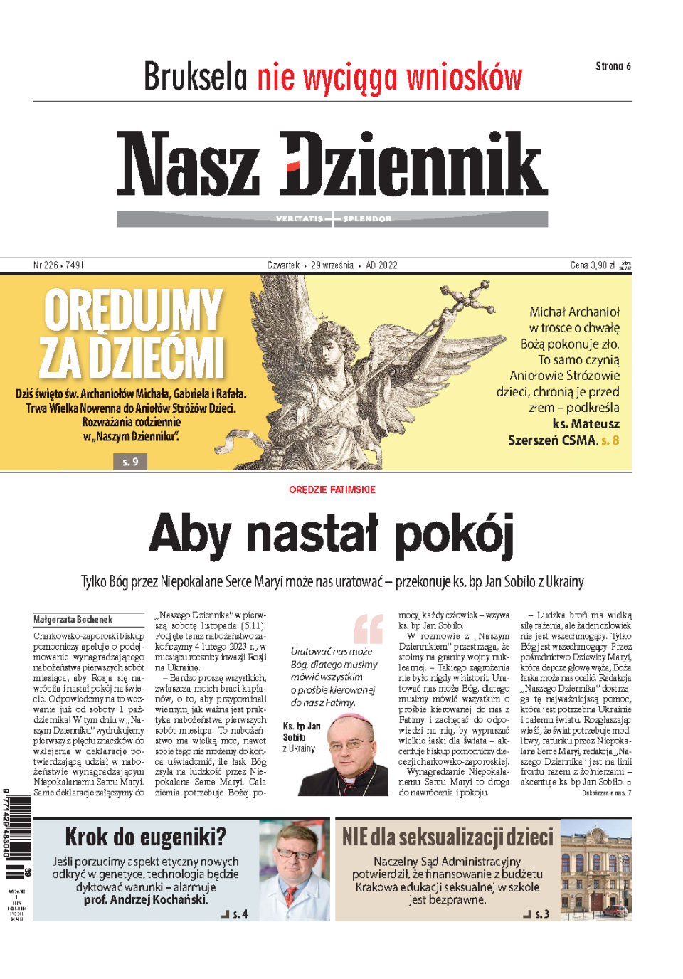 Nasz Dziennik z dnia 29.09.2022 wydanie PDF