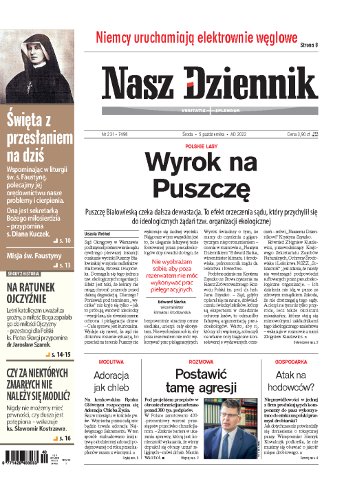 Nasz Dziennik z dnia 05.10.2022 wydanie PDF