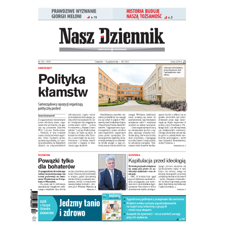 Nasz Dziennik z dnia 06.10.2022 wydanie PDF