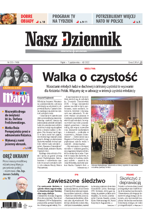 Nasz Dziennik z dnia 07.10.2022 wydanie PDF