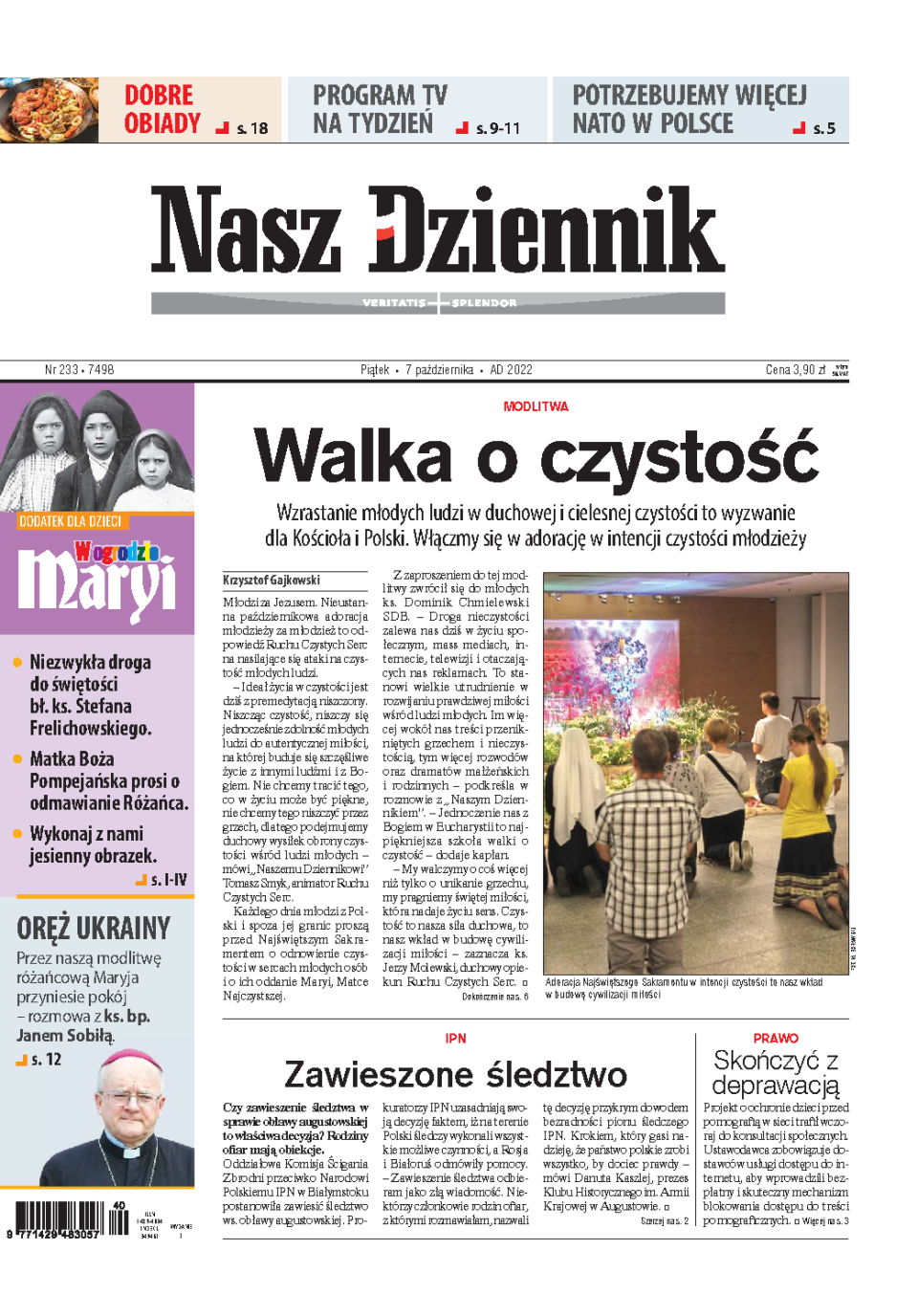 Nasz Dziennik z dnia 07.10.2022 wydanie PDF