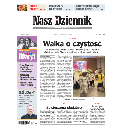 Nasz Dziennik z dnia 07.10.2022 wydanie PDF