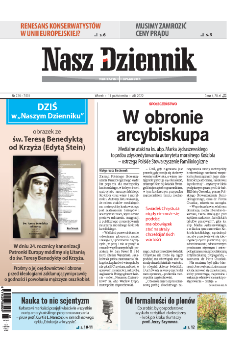 Nasz Dziennik z dnia 11.10.2022 wydanie PDF