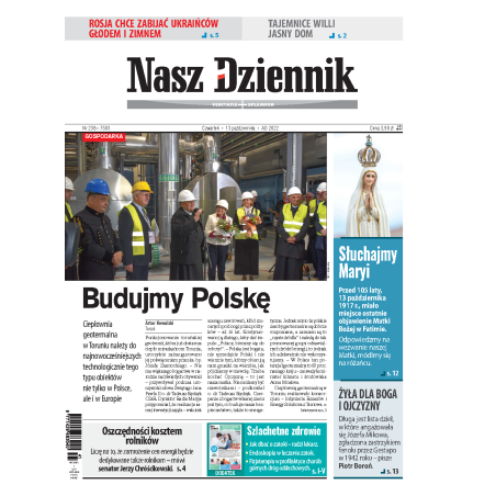 Nasz Dziennik z dnia 13.10.2022 wydanie PDF