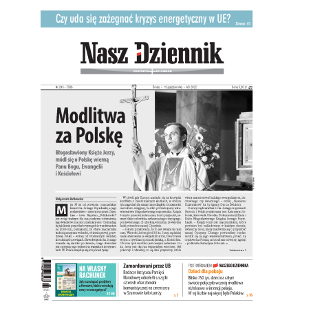 Nasz Dziennik z dnia 19.10.2022 wydanie PDF