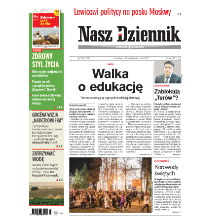Nasz Dziennik z dnia 27.10.2022 wydanie PDF