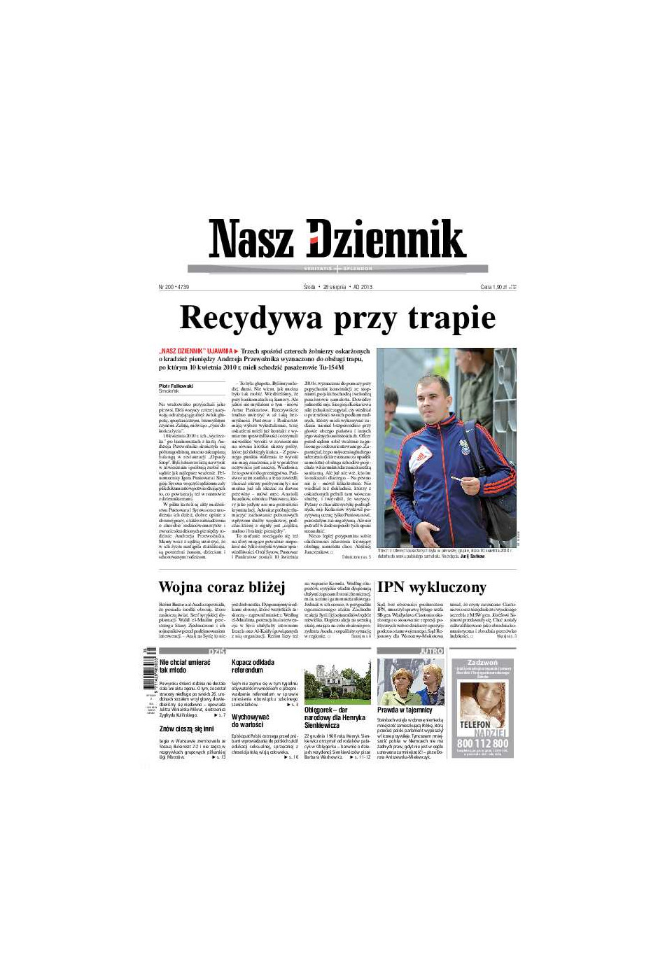 Nasz Dziennik z dnia 28.08.2013 wydanie PDF