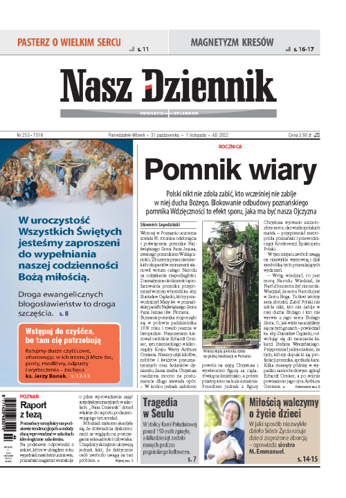 Nasz Dziennik z dnia 31.10.2022 wydanie PDF