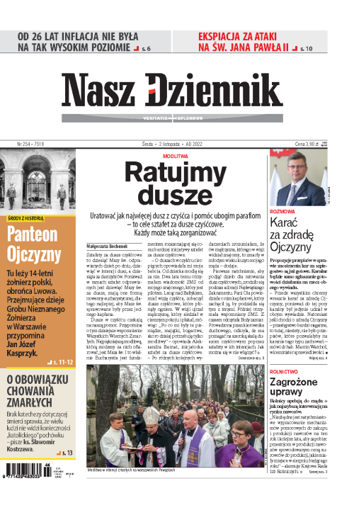 Nasz Dziennik z dnia 02.11.2022 wydanie PDF