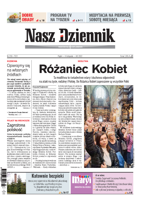Nasz Dziennik z dnia 04.11.2022 wydanie PDF