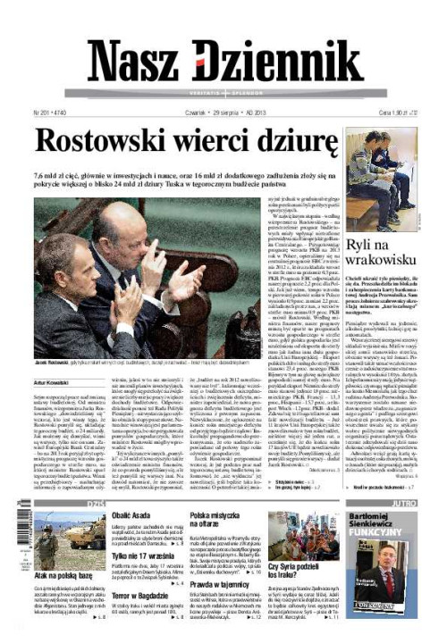 Nasz Dziennik z dnia 29.08.2013 wydanie PDF