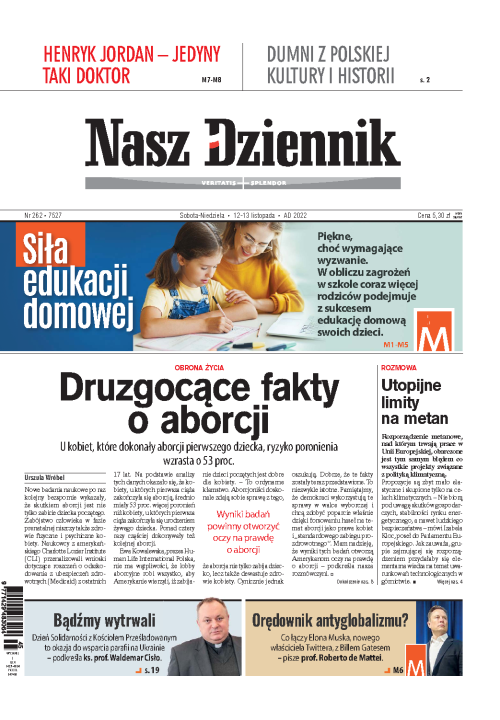 Nasz Dziennik z dnia 12.11.2022 wydanie PDF