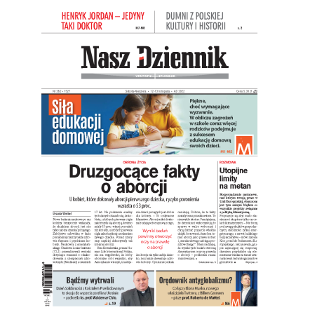 Nasz Dziennik z dnia 12.11.2022 wydanie PDF