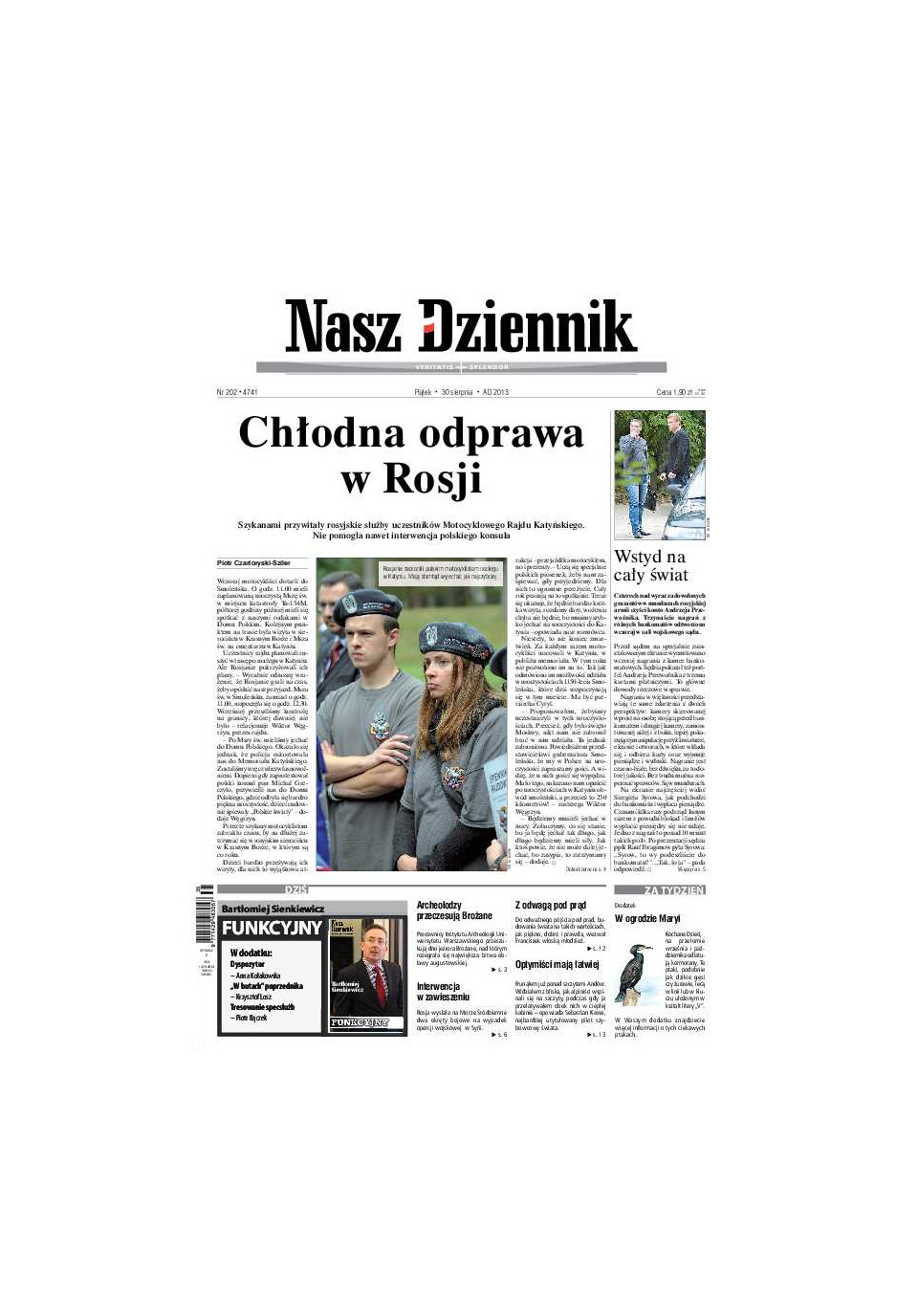 Nasz Dziennik z dnia 30.08.2013 wydanie PDF