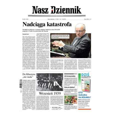 Nasz Dziennik z dnia 31.08.2013 wydanie PDF