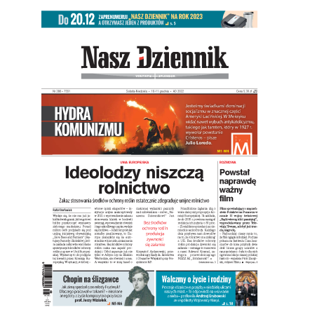 Nasz Dziennik z dnia 10.12.2022 wydanie PDF