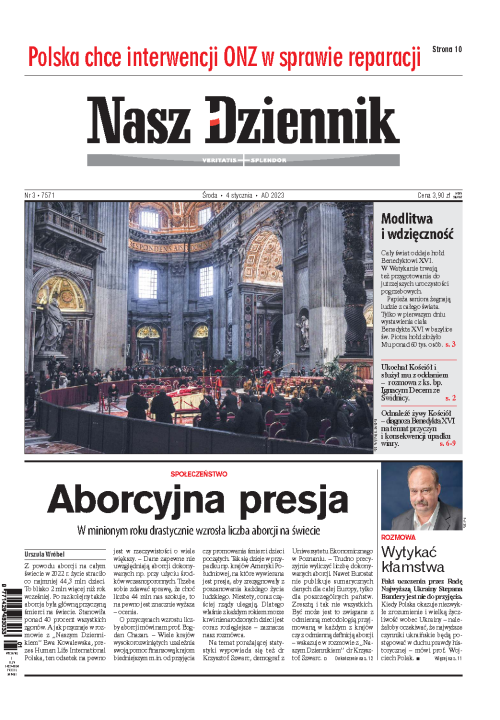 Nasz Dziennik z dnia 04.01.2023 wydanie PDF