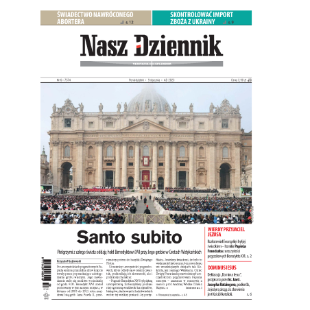 Nasz Dziennik z dnia 09.01.2023 wydanie PDF