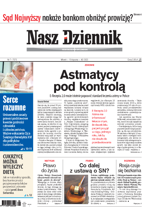 Nasz Dziennik z dnia 10.01.2023 wydanie PDF