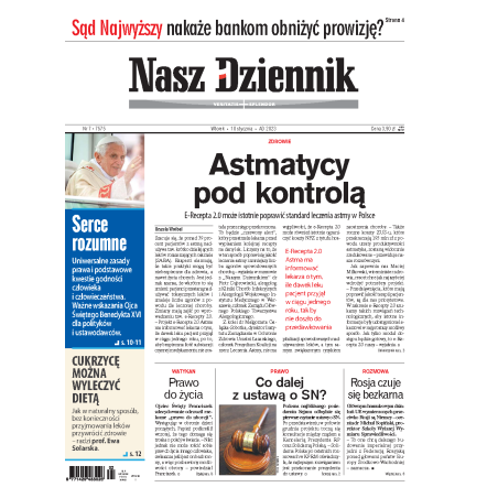 Nasz Dziennik z dnia 10.01.2023 wydanie PDF