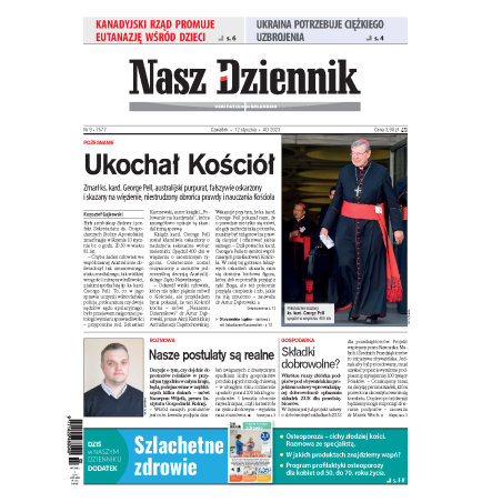 Nasz Dziennik z dnia 12.01.2023 wydanie PDF