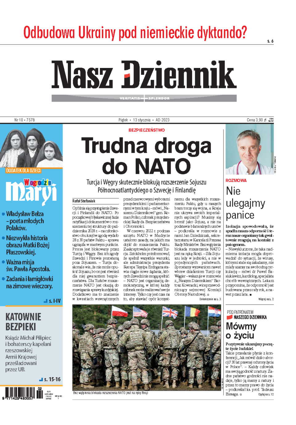 Nasz Dziennik z dnia 13.01.2023 wydanie PDF