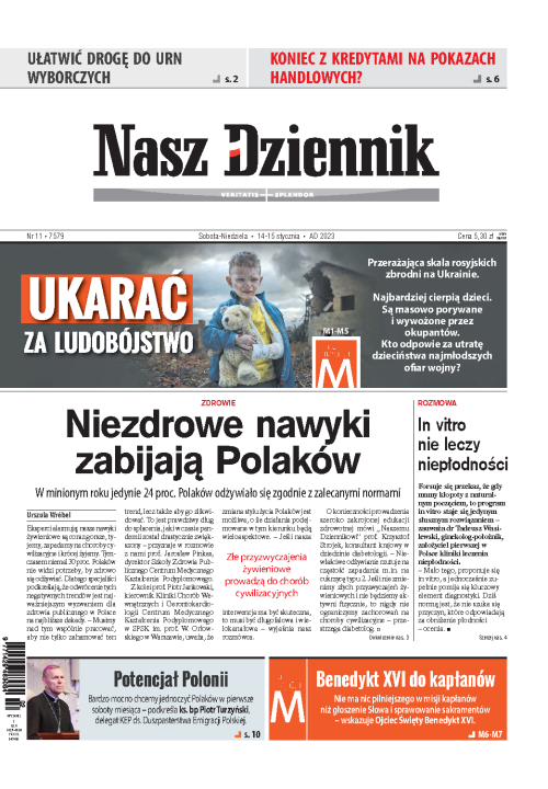Nasz Dziennik z dnia 14.01.2023 wydanie PDF