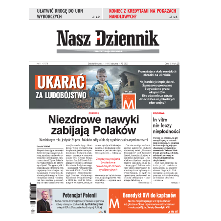 Nasz Dziennik z dnia 14.01.2023 wydanie PDF