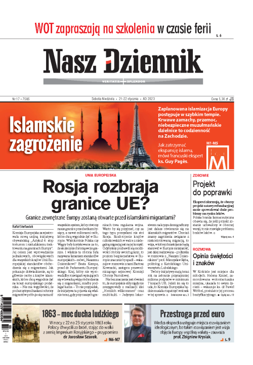 Nasz Dziennik z dnia 21.01.2023 wydanie PDF