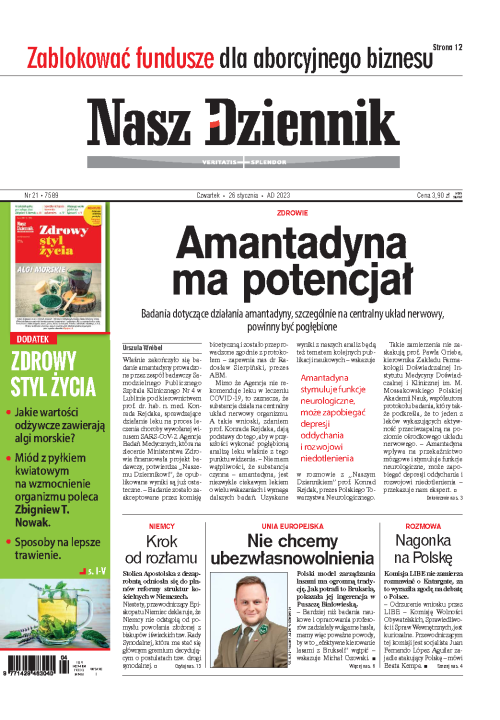 Nasz Dziennik z dnia 26.01.2023 wydanie PDF