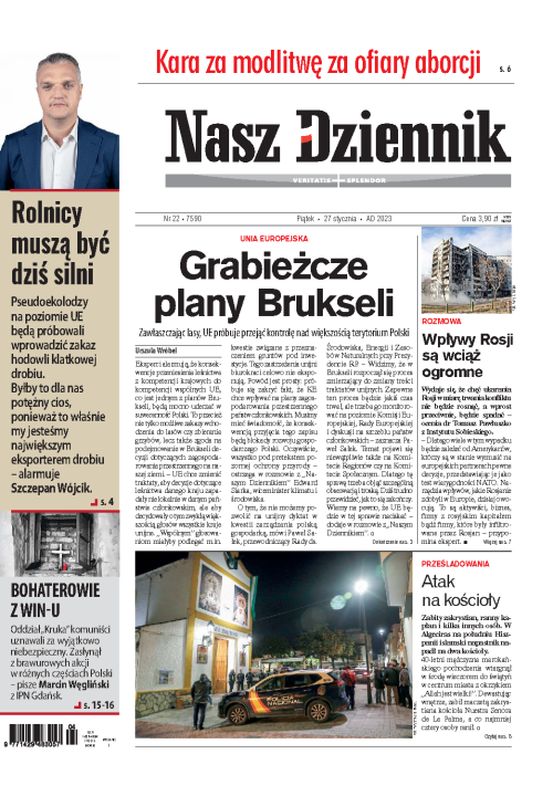 Nasz Dziennik z dnia 27.01.2023 wydanie PDF