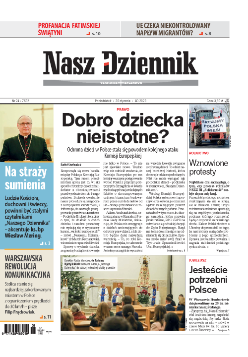 Nasz Dziennik z dnia 30.01.2023 wydanie PDF